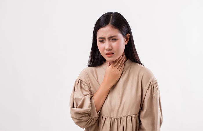 Symptome von Halsschmerzen (Symptoms of sore throat