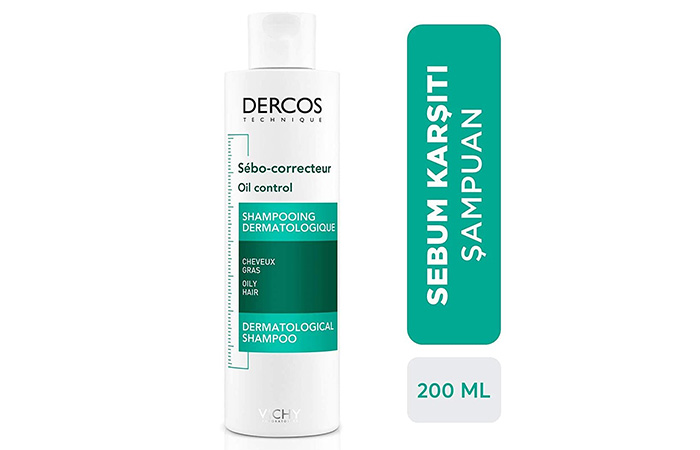 Yağlı saçlara karşı VICHY Dercos şampuan